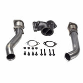 Upgraded Exhaust Up-Pipe for 1999.5-2003 7.3L Ford Powerstroke Turbo Pedestal EBP Valve